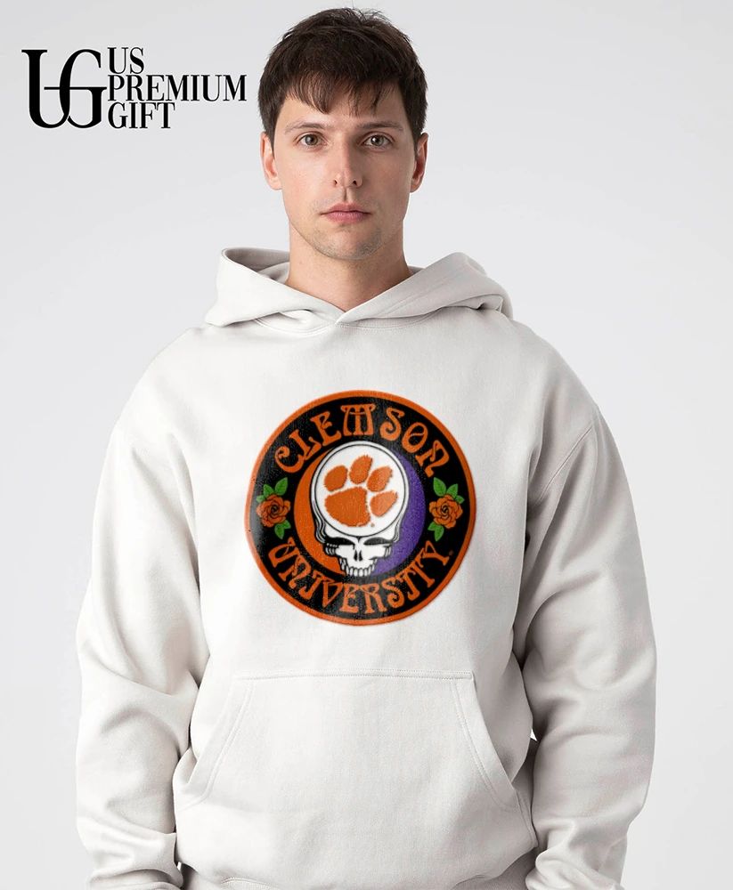 Clemson Tigers Grateful Dead Run For The Roses 2026 logo shirt