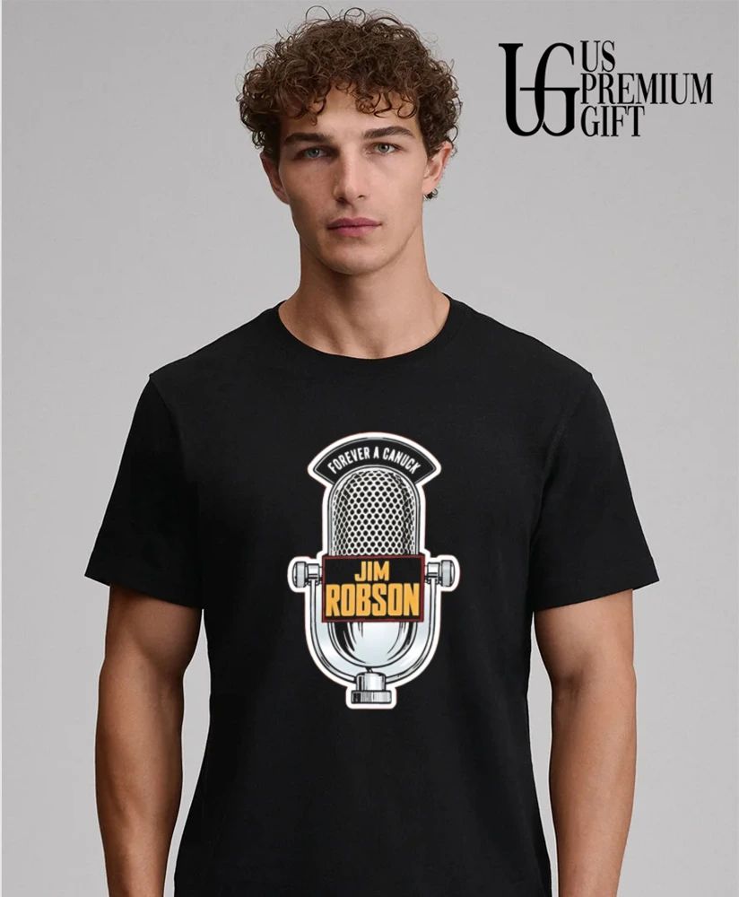 Jim Robson Forever A Canuck shirt