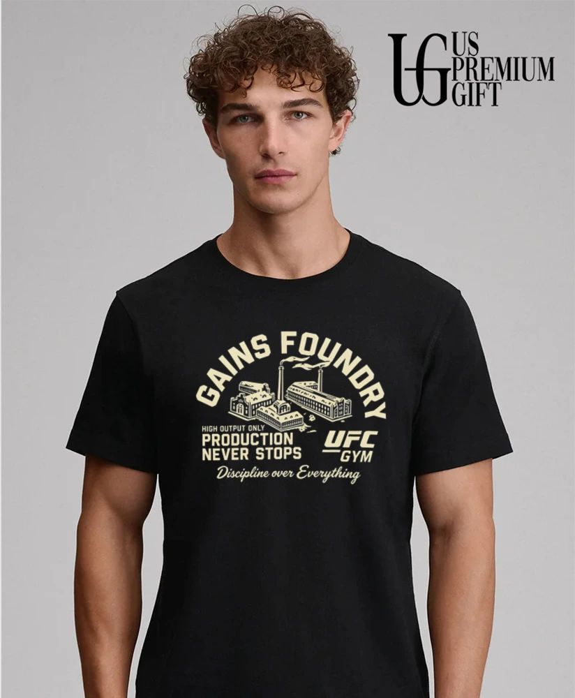 Gains Foundry Discipline Over Everything Gym shirt