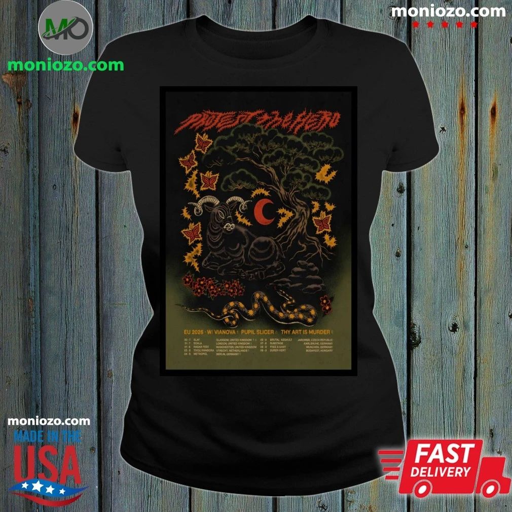 Original Protest The Hero Tour Europa 2026 Poster Shirt