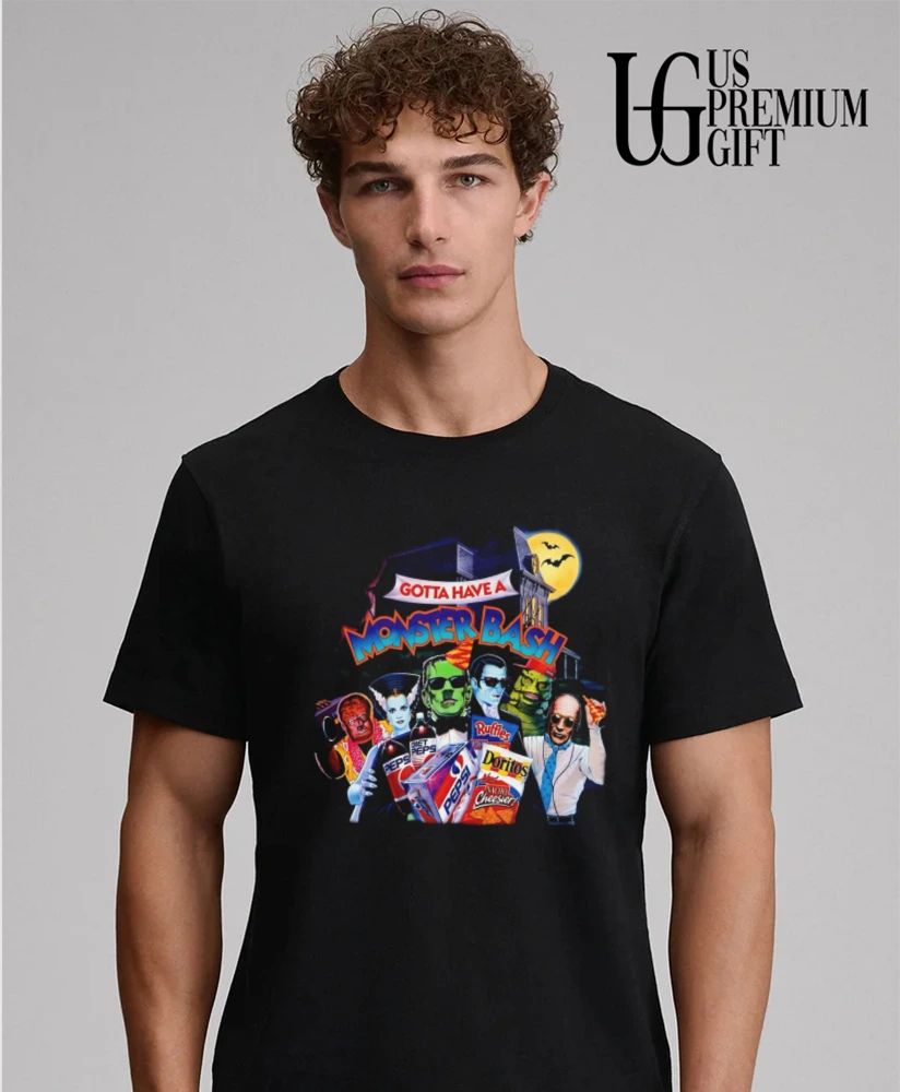 Gotta Have a Monster Bash Pepsi and Snacks Retro shirt