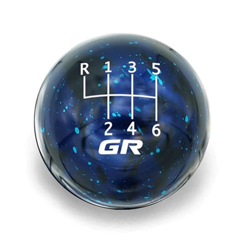 Billetworkz Cosmic Space Shift Knob – 6 Speed Toyota GR86 Engraving | 2022-2023 Toyota GR86 (BW-KNB-GR86-SGR86) Purple Cosmic Space