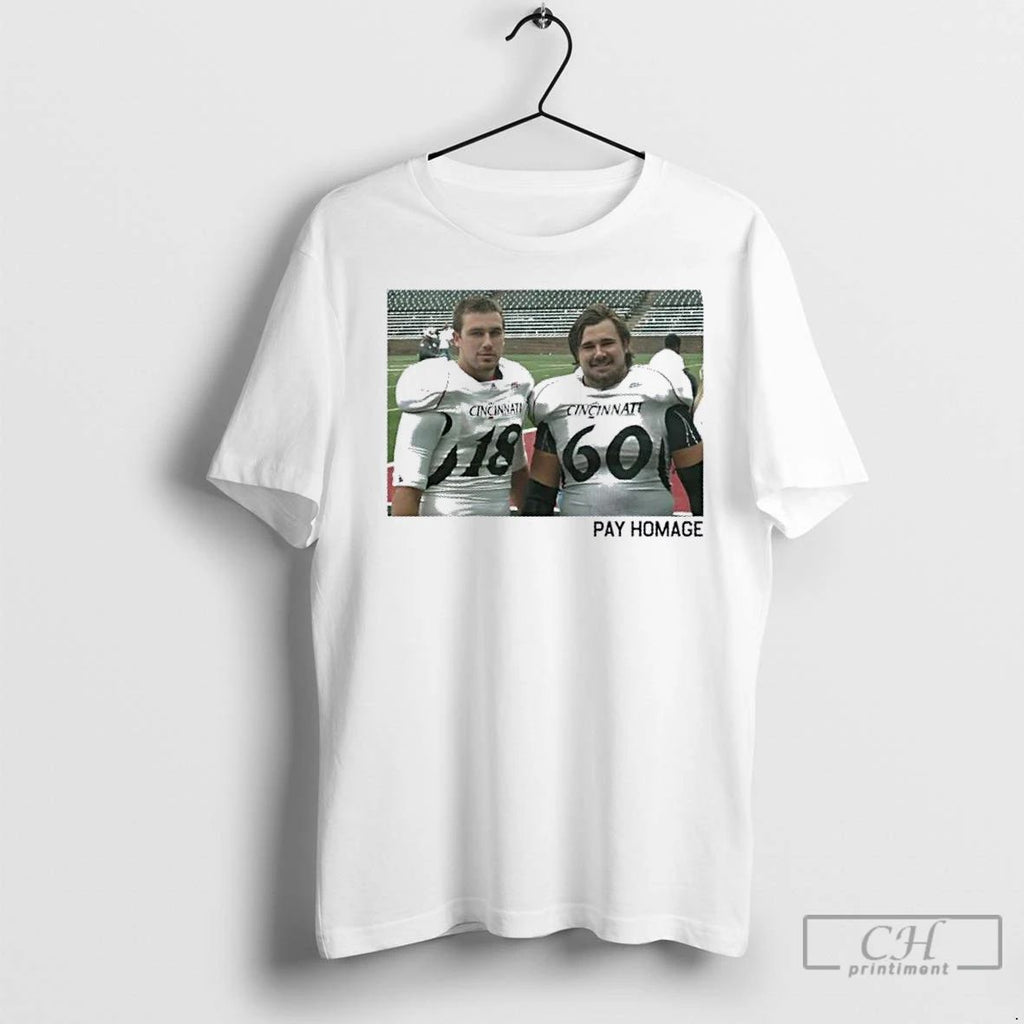 Premium Uc Bearcats Kelce Brothers Pay Homage
