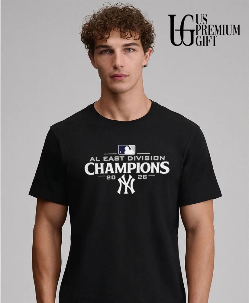 New York Yankees AL East Division Champions 2026 shirt
