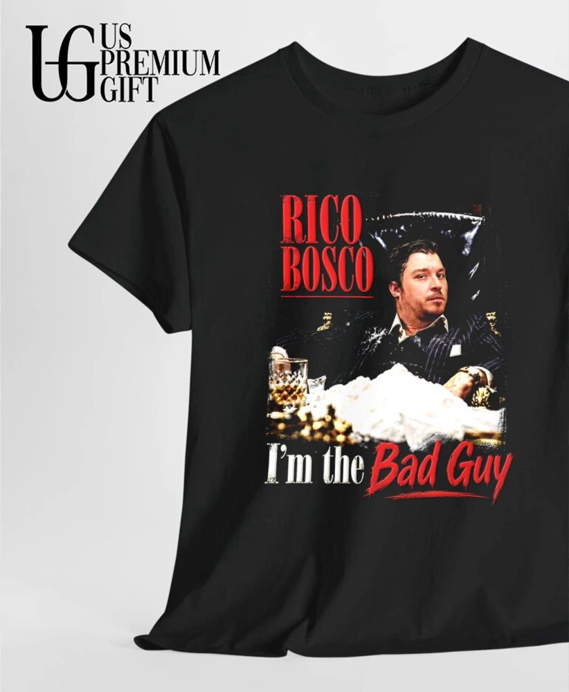 Rico Bosco I’m The Bad Guy graphic shirt