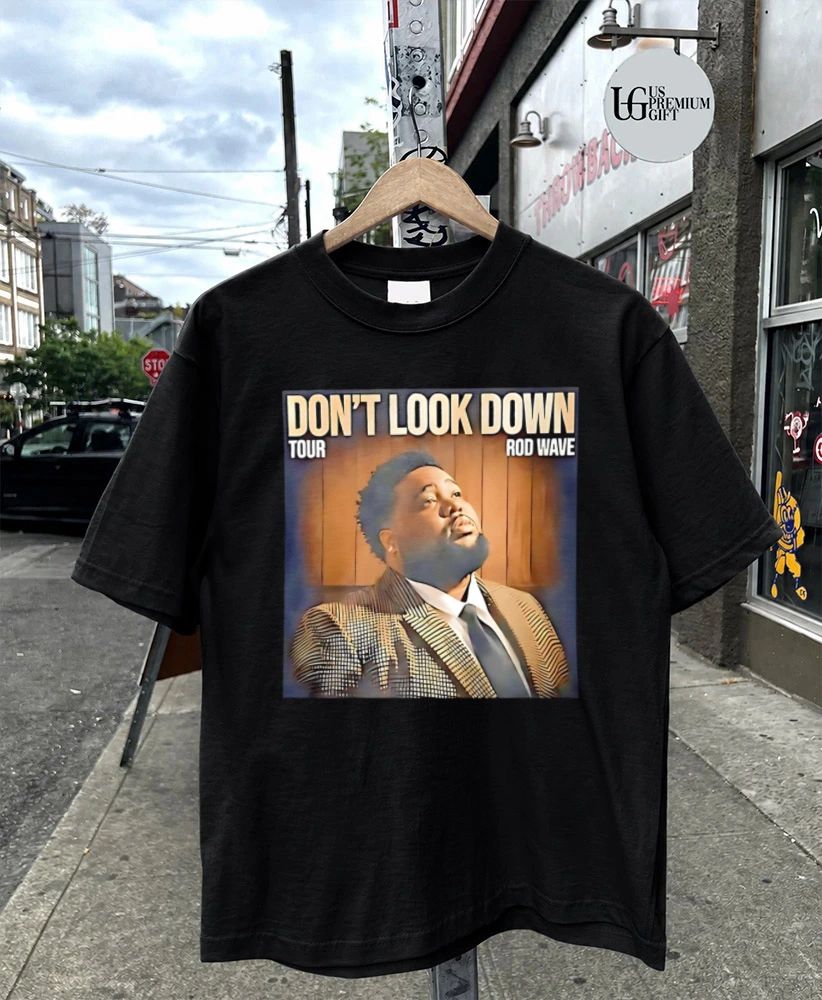 Rod Wave Don’t Look Down Tour 2026 graphic shirt