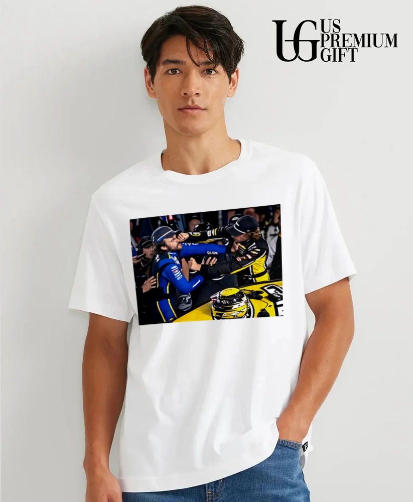 Carson Hocevar vs Ryan Blaney NASCAR Fight 2026 shirt