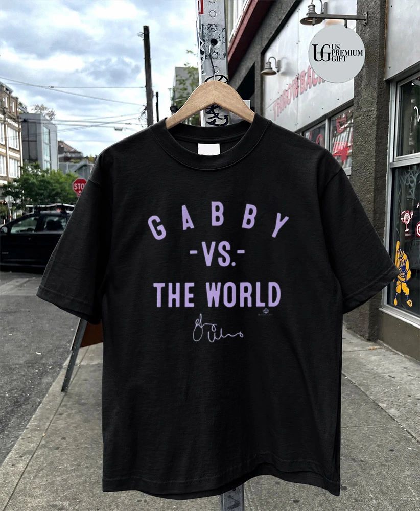 Gabby Williams Vs The World Golden State Valkyries WNBA 2026 signature shirt