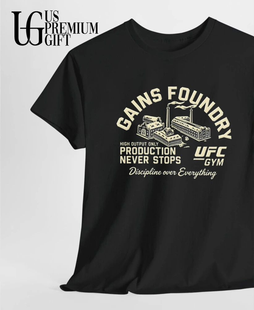 Gains Foundry Discipline Over Everything Gym shirt