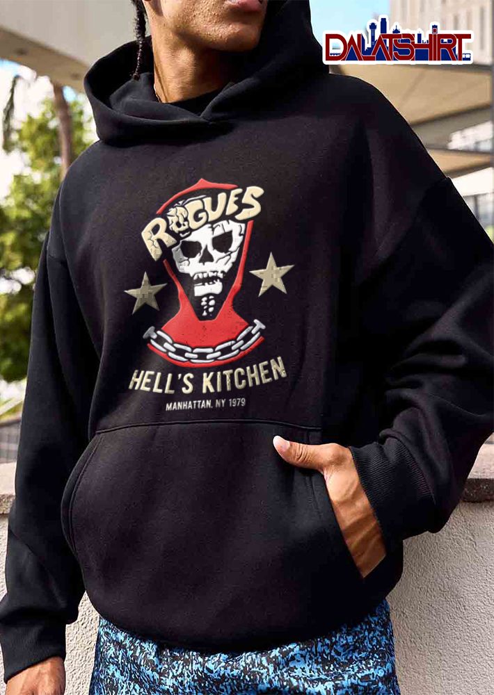 The Warriors Sterling Shells skull wearing hood chain stars 1979 shirt