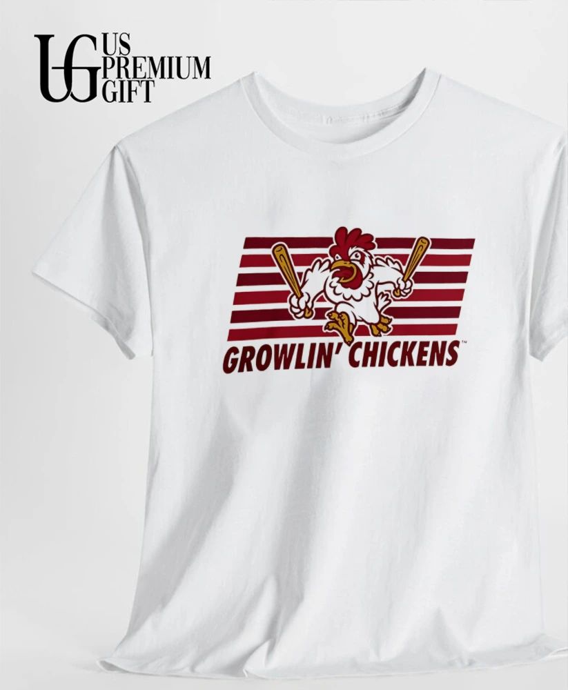 Growlin Chickens Northwest Arkansas Naturals Minor League Baseball MiLB mascot shirt