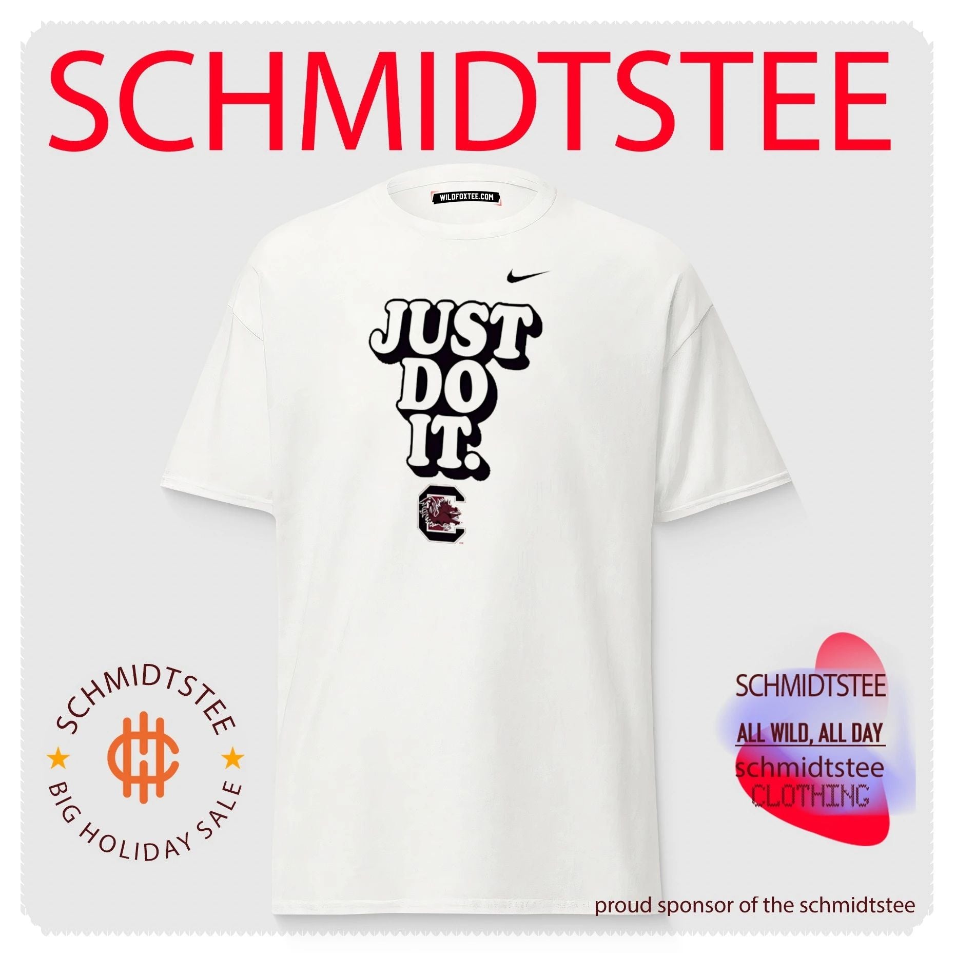 South Carolina Gamecocks Just Do It Garnet shirt