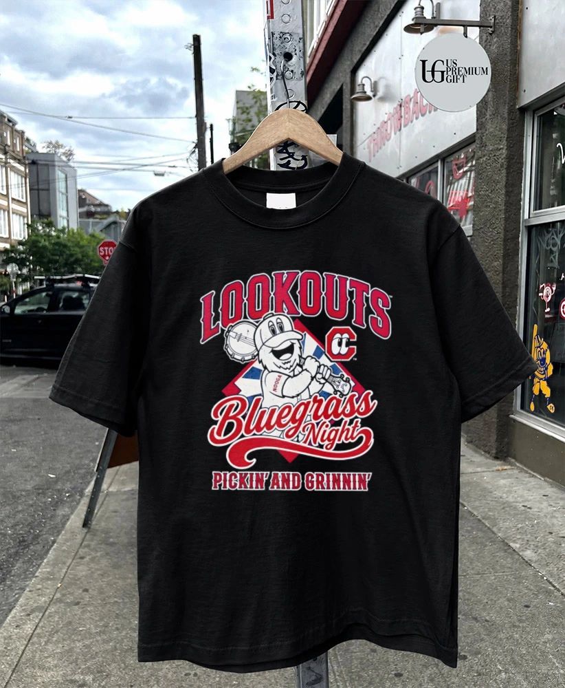 Chattanooga Lookouts Bluegrass Night’ Pickin and Grinnin’ shirt