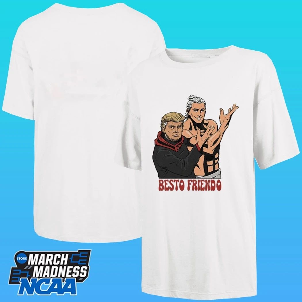 Besto Friendo Trump Epstein Inspired Meme Shirt