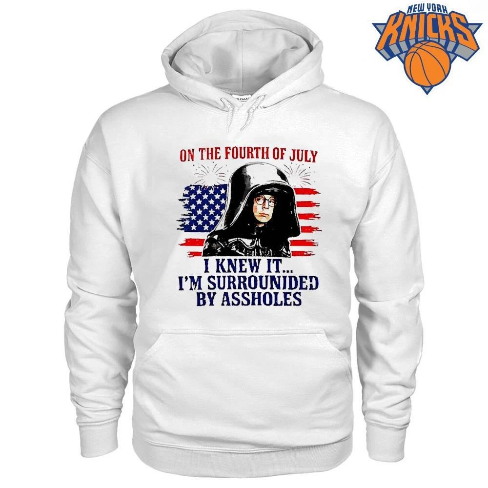 Lord Dark Helmet On the Fourth of July I Knew It I’m Surrounded by Assholes shirt