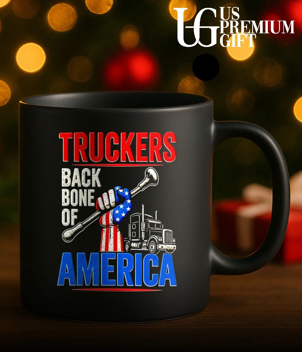 Truckers Backbone of America truck driver shirt