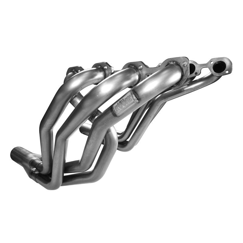 1-7/8″ x 3″ Stainless Headers – 1-7/8″ Stainless Headers with Adapter Plate Kit. 302 SBF in a Fox Body.