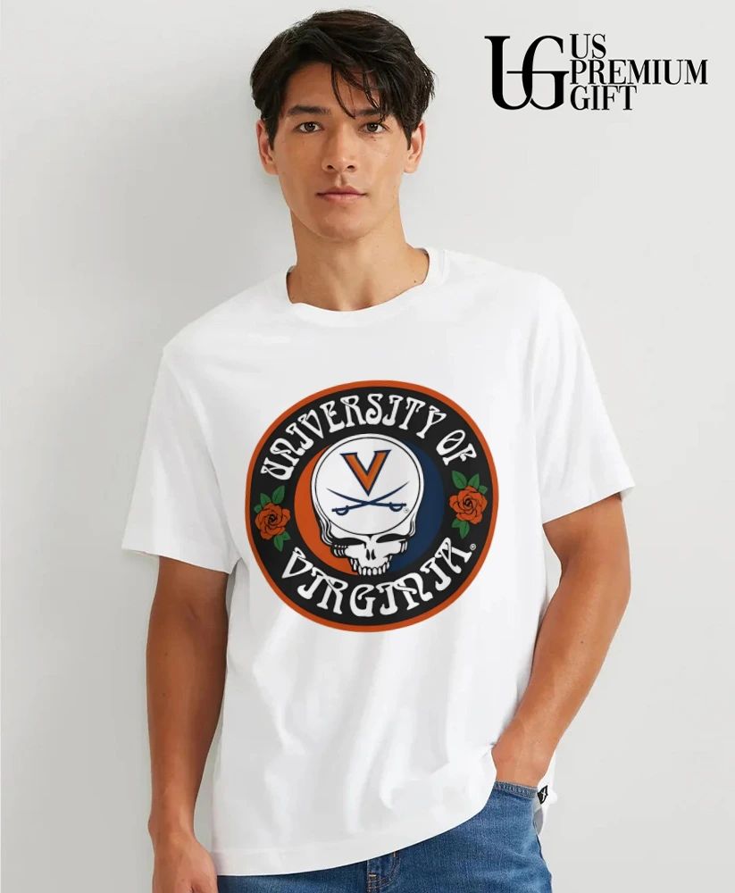 Virginia Cavaliers Grateful Dead Run For The Roses 2026 logo shirt