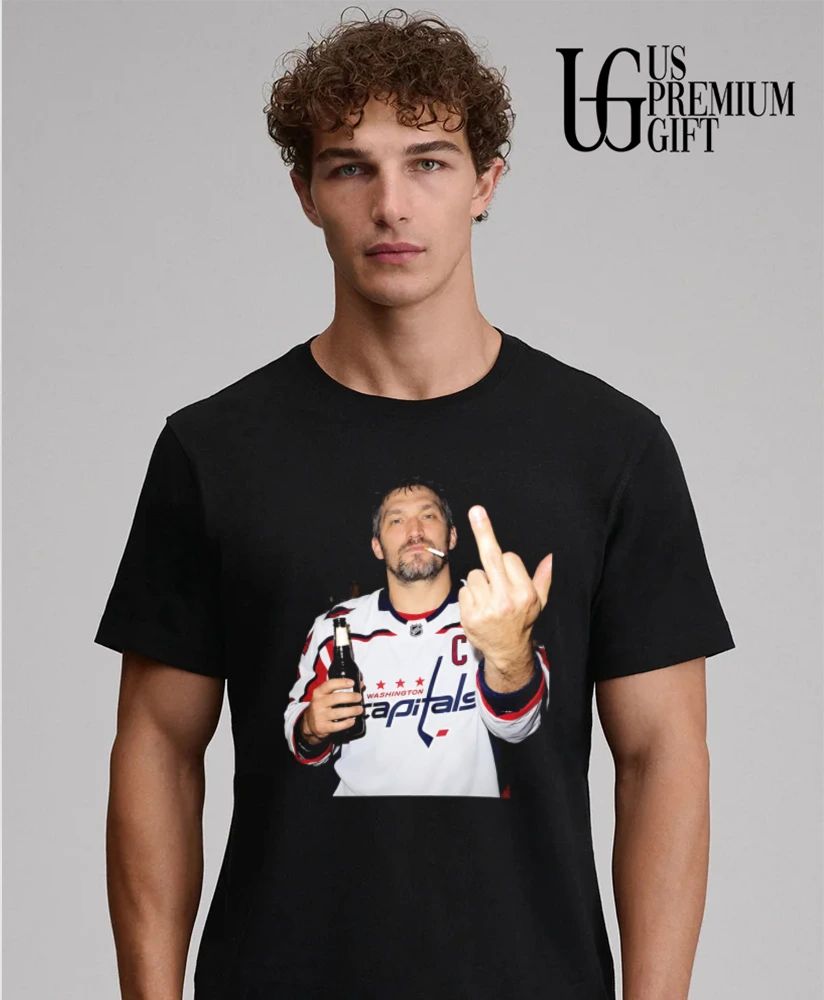 Alexander Ovechkin Washington Capitals middle finger shirt