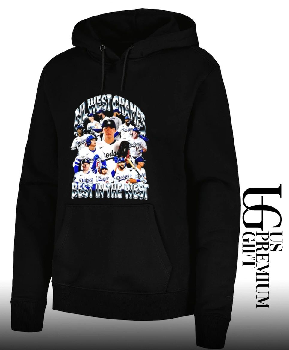 NL West Champs and Best in the West Los Angeles Dodgers baseball 2026 shirt