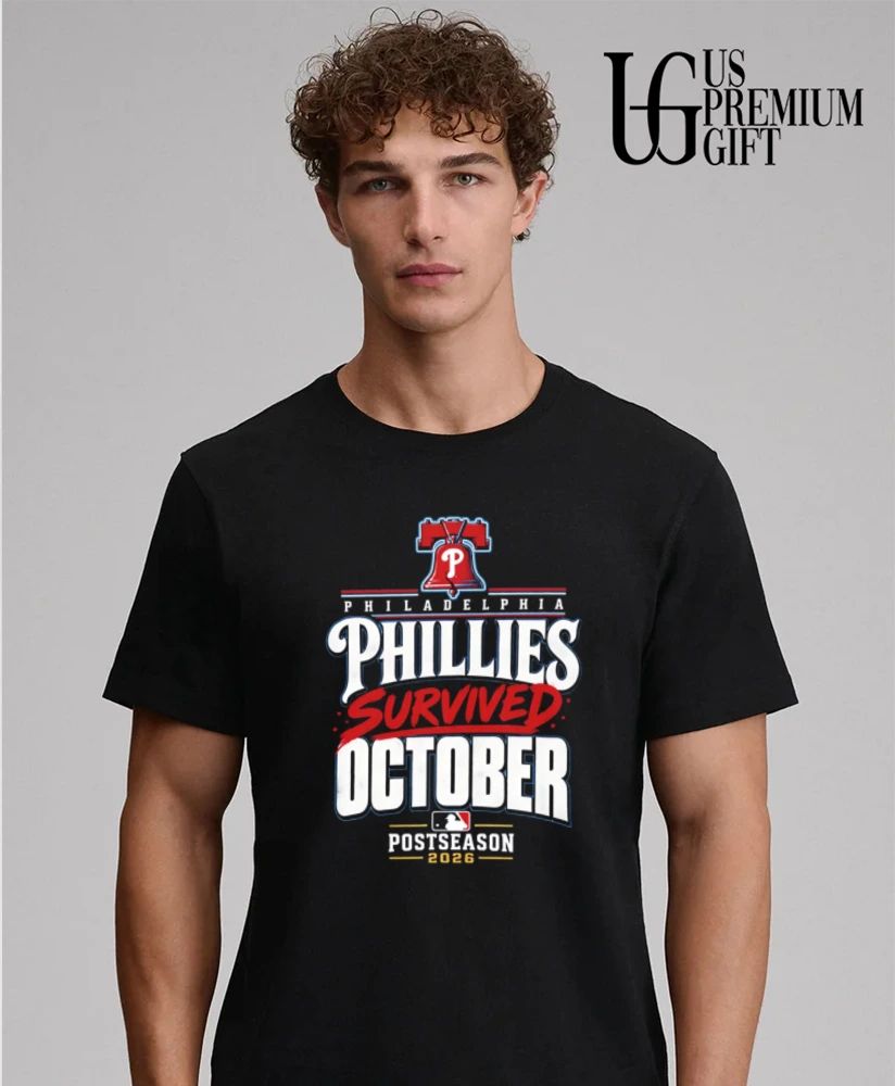 Philadelphia Phillies Baseball Survived October Postseason 2026 shirt