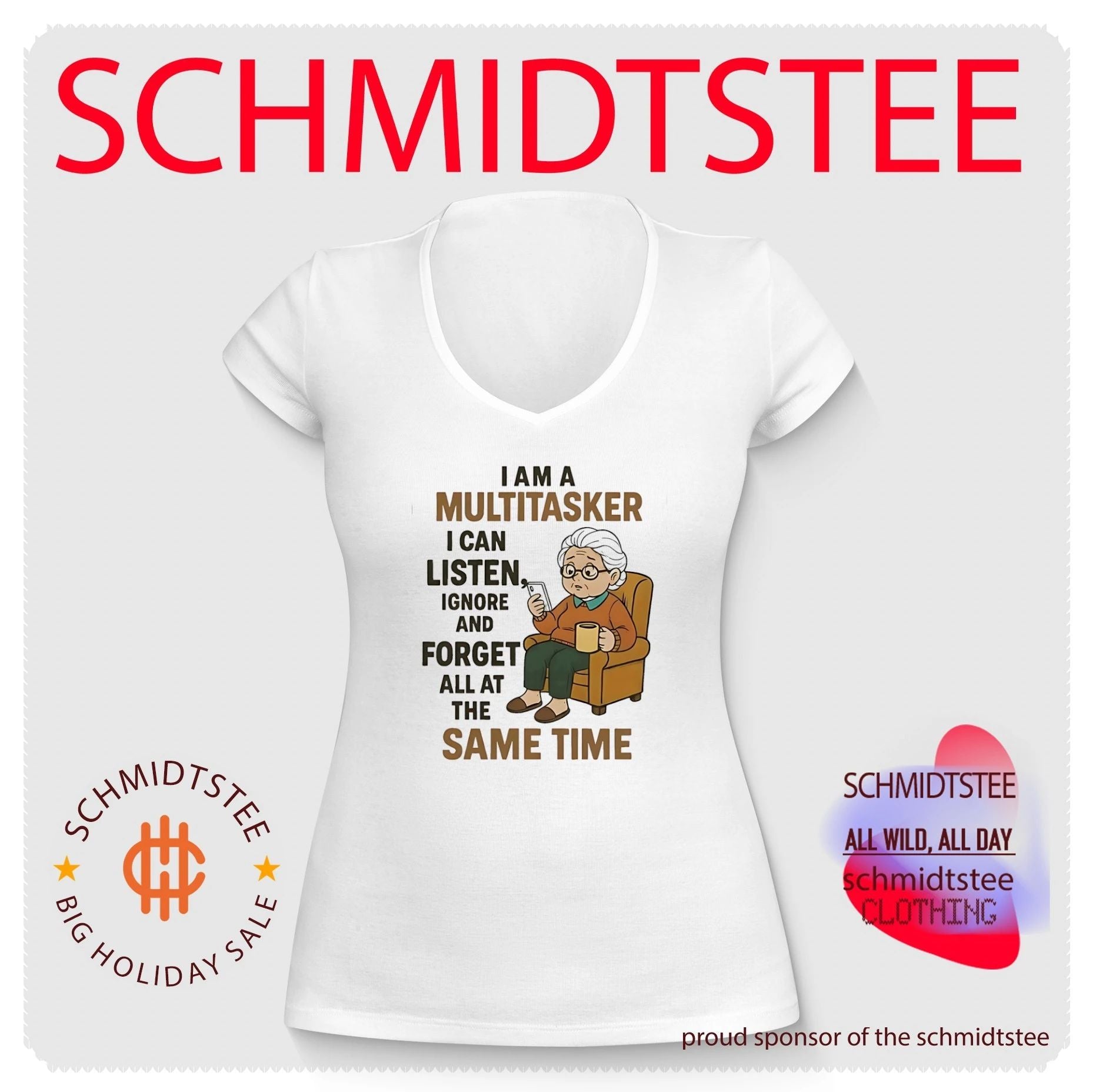I am a multitasker I can listen ignore and forget all at the same time shirt