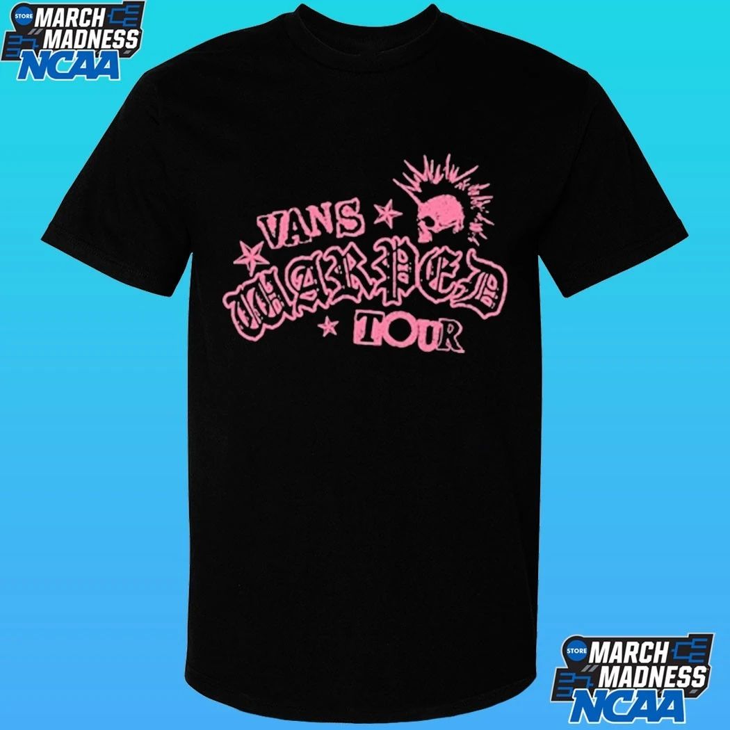 Vans Warped Tour Pink Is Punk Shirt