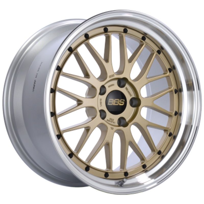 BBS LM 20×10 5×112 ET22 Gold Wheel – 82mm PFS/Clip Required