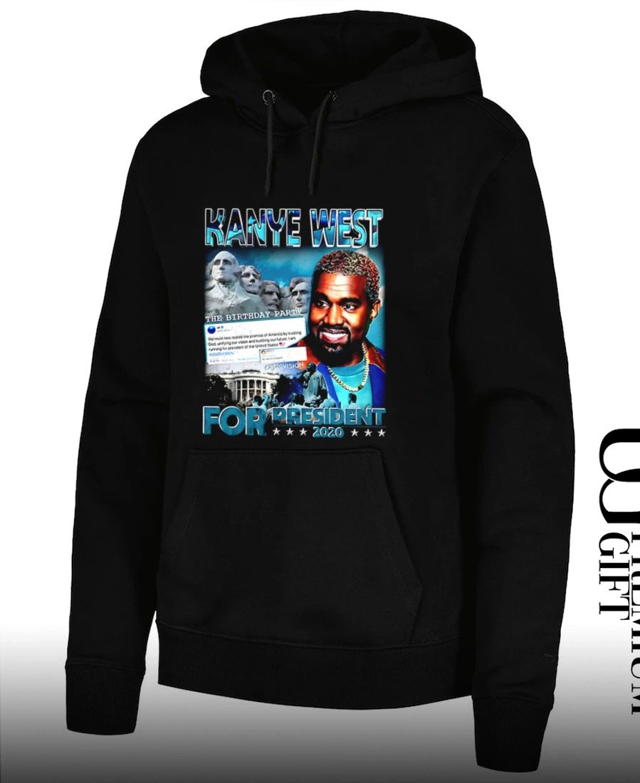 Kanye West The Birthday Party For President 2020 shirt