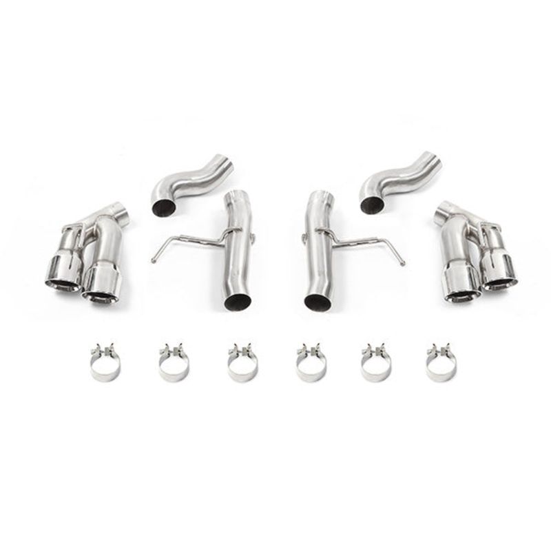 Quad Tip Race Axle-Back Exhaust 16-20 Chevy Camaro