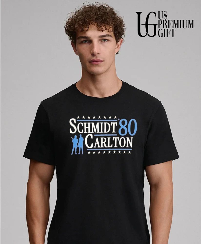Mike Schmidt and Steve Carlton ’80 Philadelphia Phillies shirt