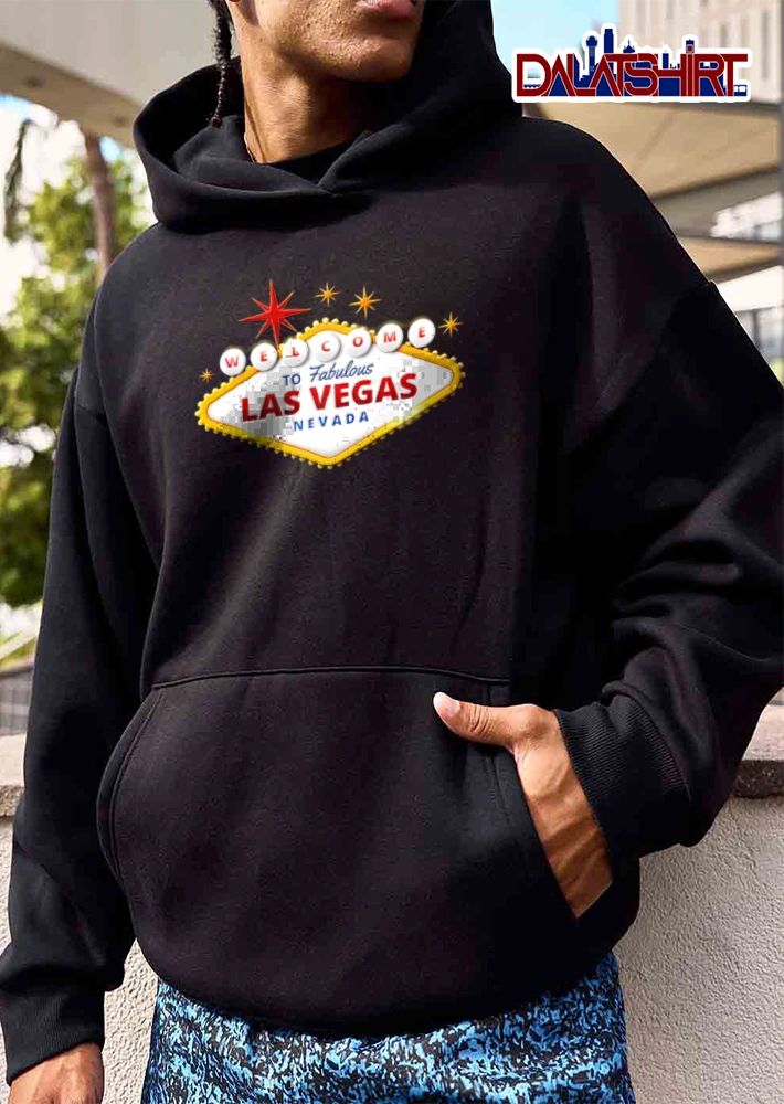 Welcome To Fabulous Las Vegas Nevada iconic las Vegas sign stars shirt