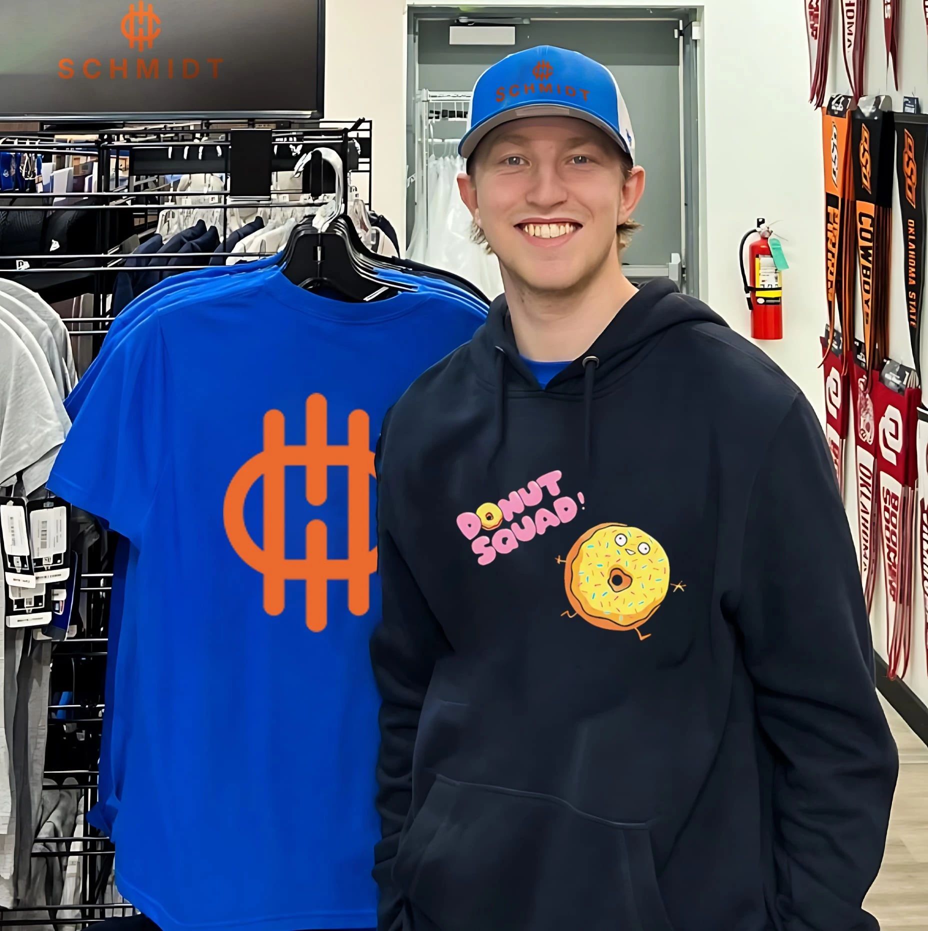 Donut Squad Sprinkles graphic shirt