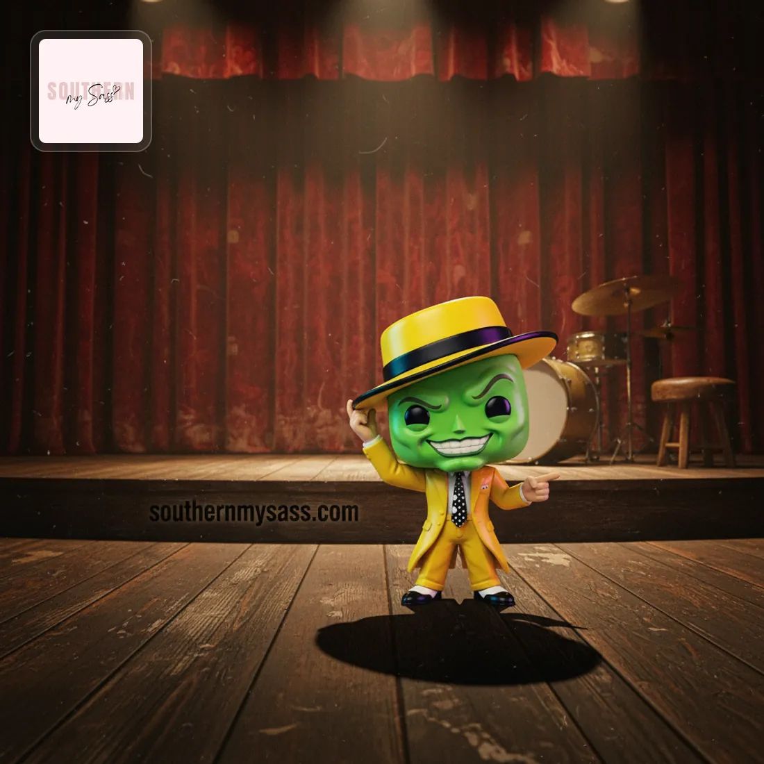 The Mask Jim Carrey Movies 1109 Pop Figure Doll