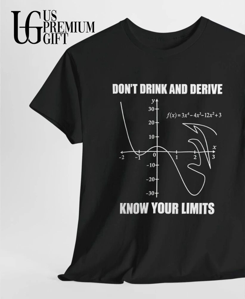Don’t drink and derive know your limits shirt