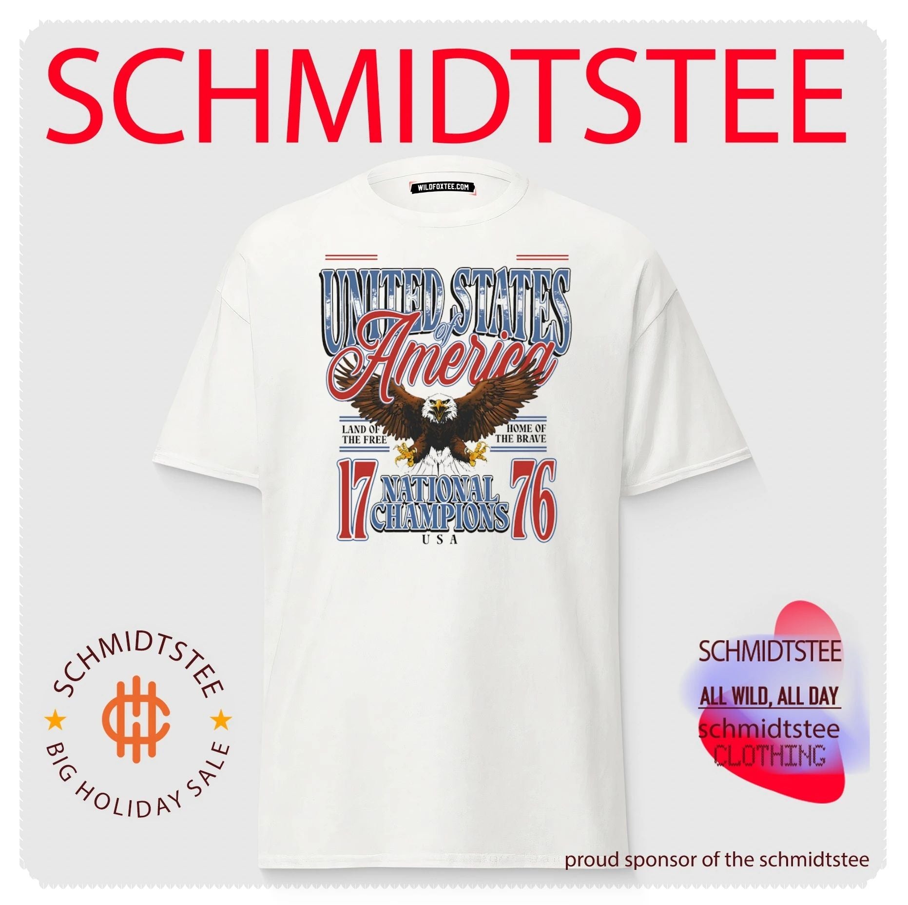 United States of America 1776 World Champions shirt