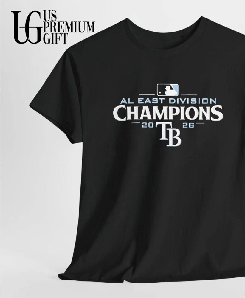 Tampa Bay Rays AL East Division Champions 2026 shirt