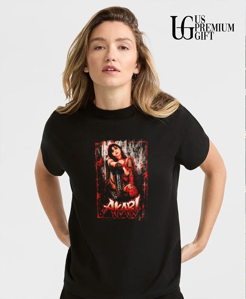 Akari Professional Wrestling Distressed T-shirt