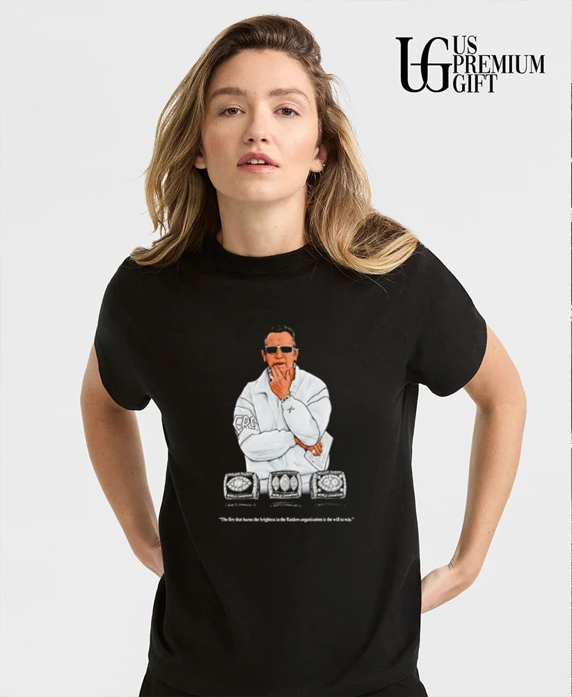 Maxx Crosby with Al Davis shirt