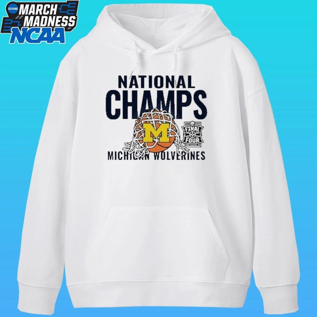 Michigan Wolverines Grey 2026 Men’s Basketball National Champions Shirt