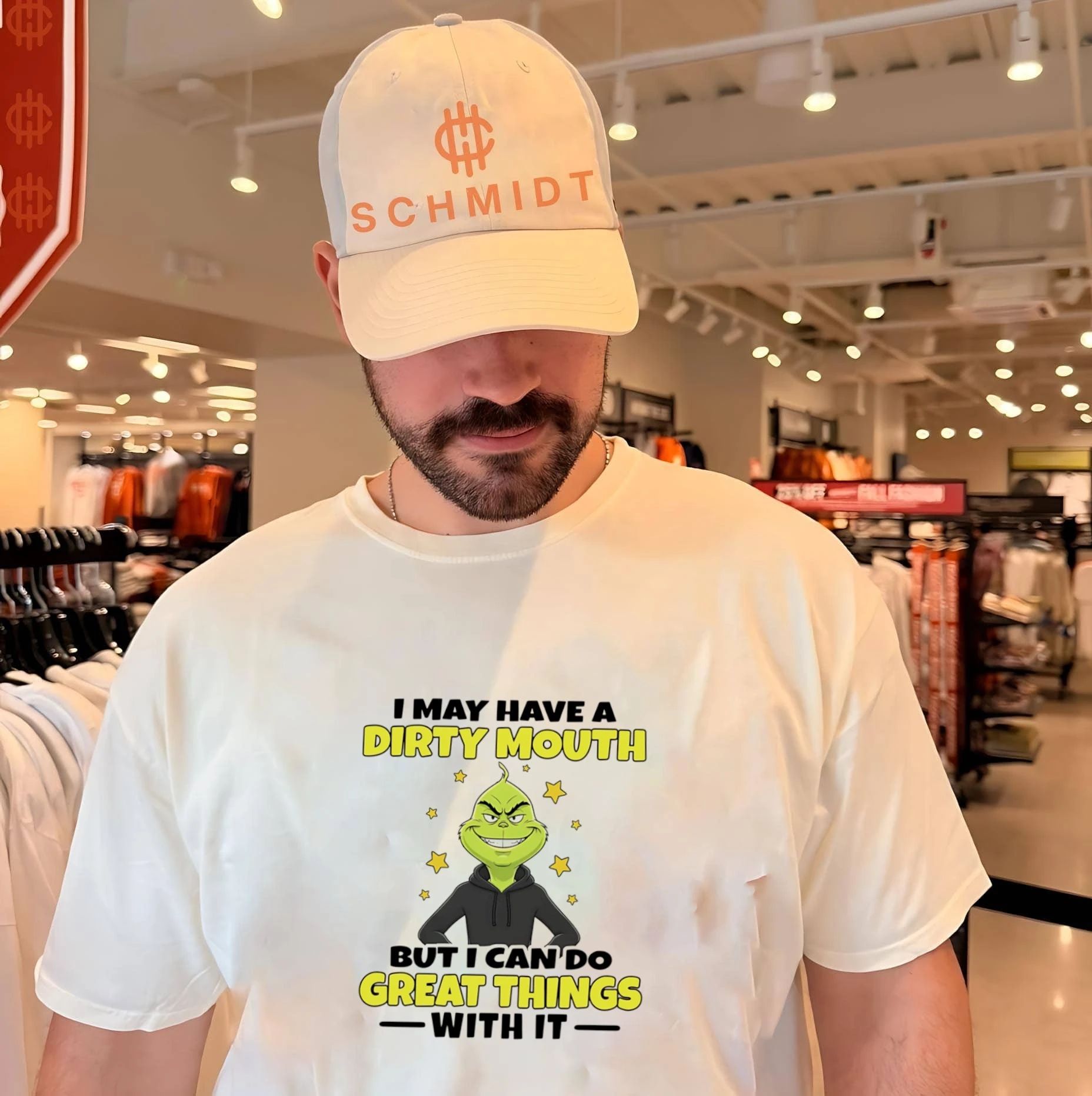 The Grinch I May Have a Dirty Mouth but I Can Do Great Things with It shirt