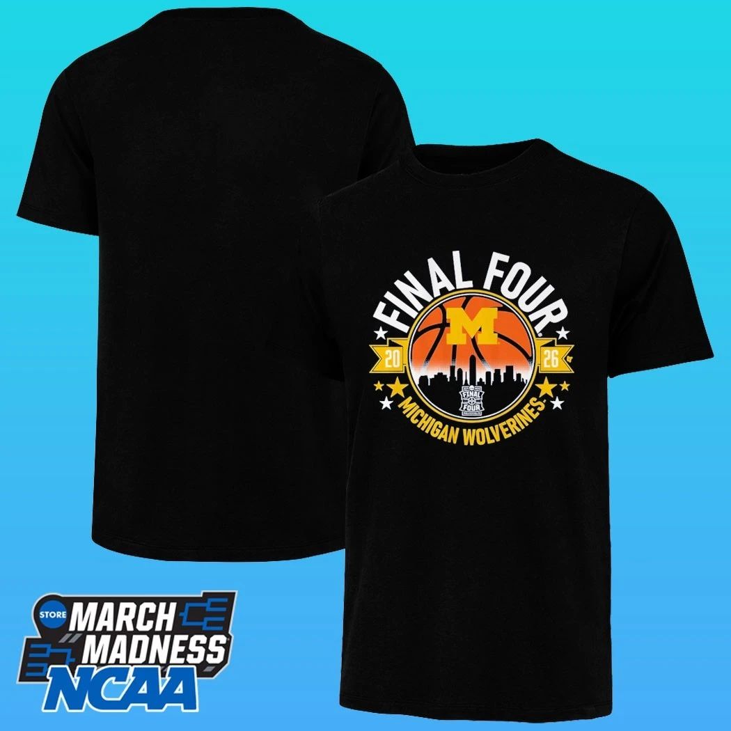 Michigan Wolverines MBB 2026 Final Four Shirt