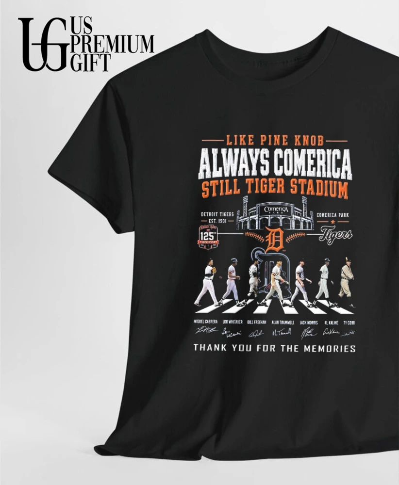 Detroit Tigers Like Pine Knob Always Comerica Still Tiger Stadium Memories signature shirt