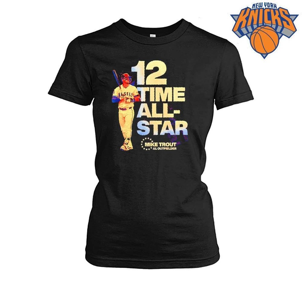 Mike Trout Al Outfielder 12 Time All- Star Los Angeles Angels baseball shirt