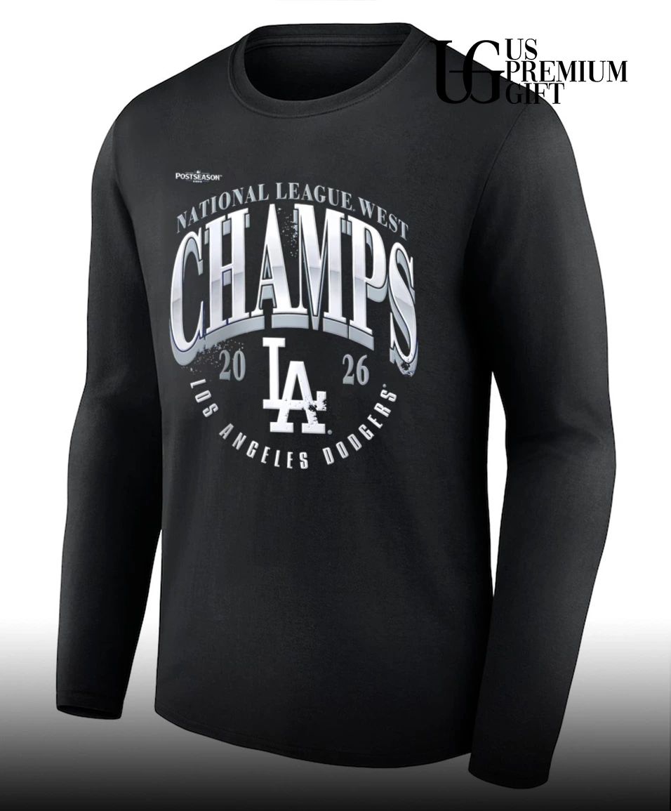 Los Angeles Dodgers 2026 NL West Division Champions Locker Room shirt