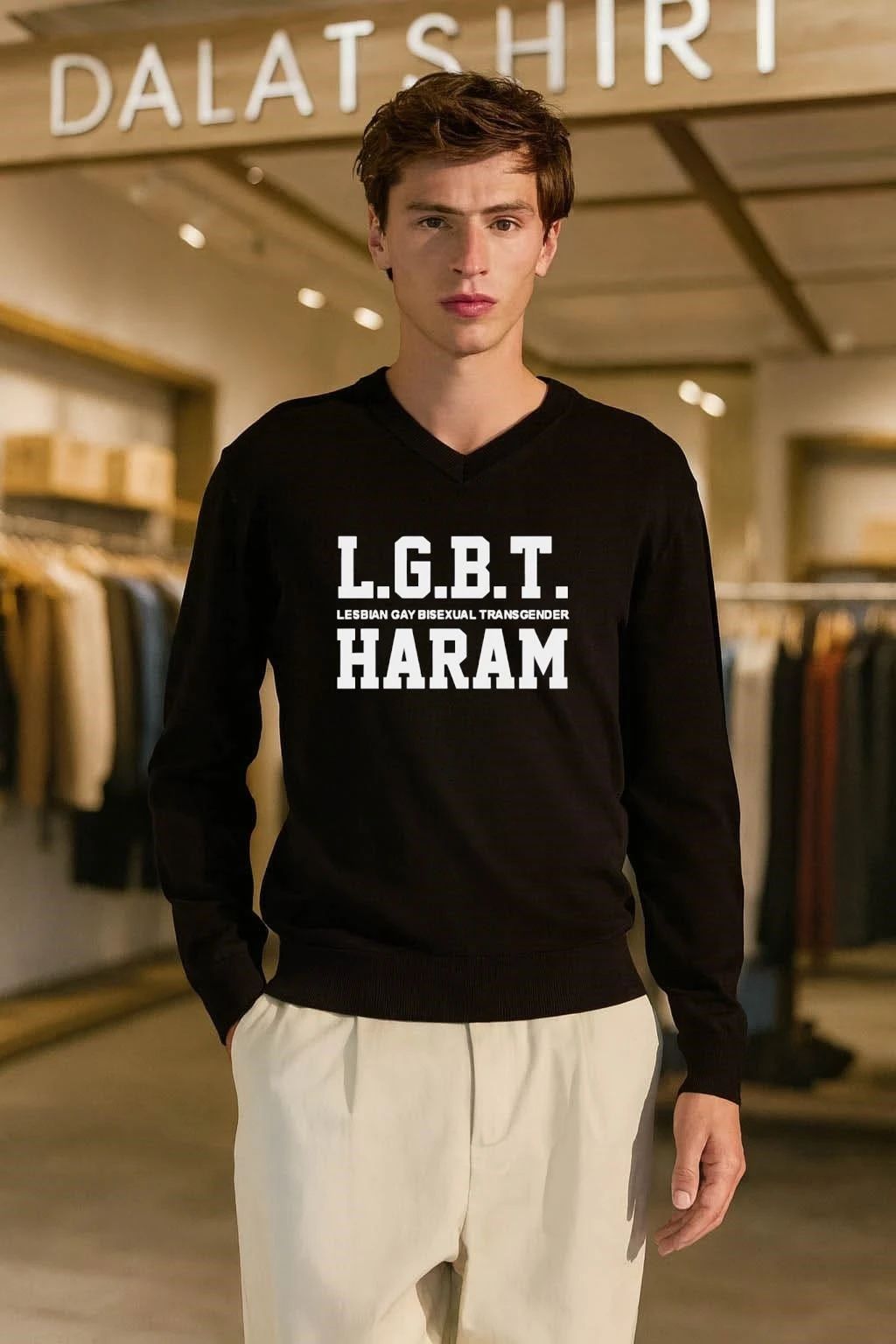LGBT Lesbian Gay Bisexual Transgender Haram shirt