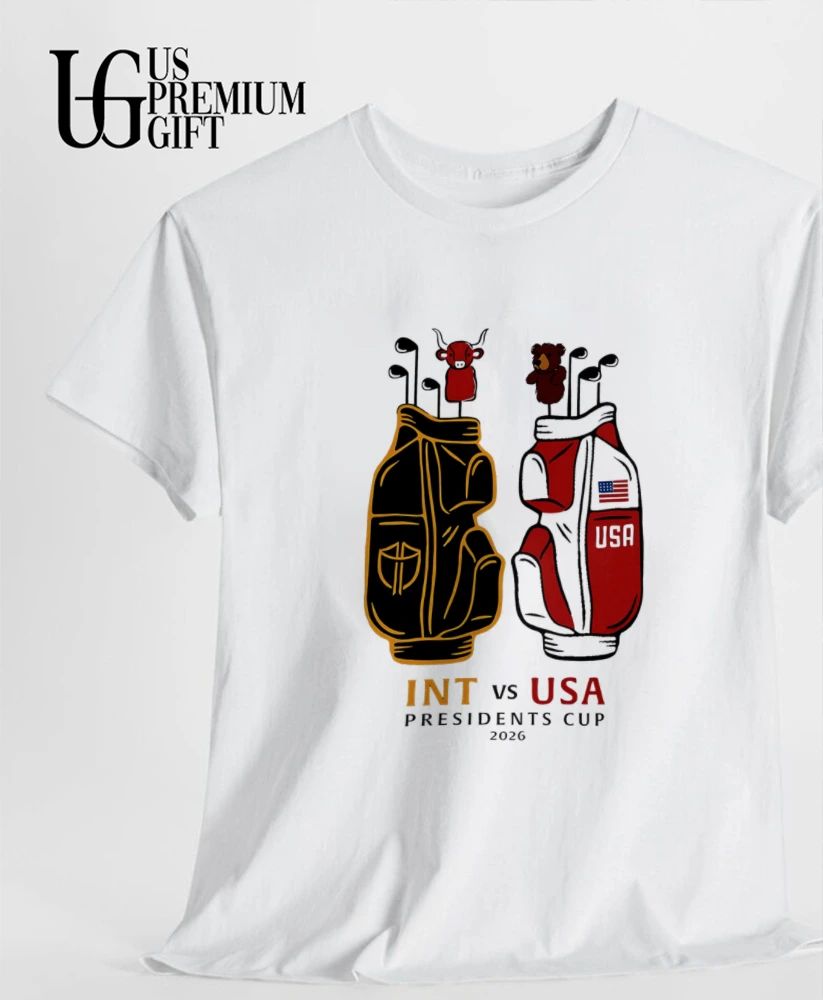 Presidents Cup International Team USA Golf Bag INT vs USA 2026 shirt