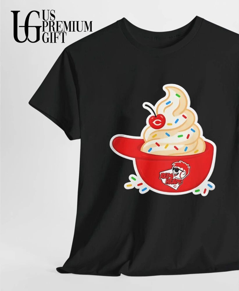 Reds Heads Extra Innings Cincinnati Reds Icecream shirt