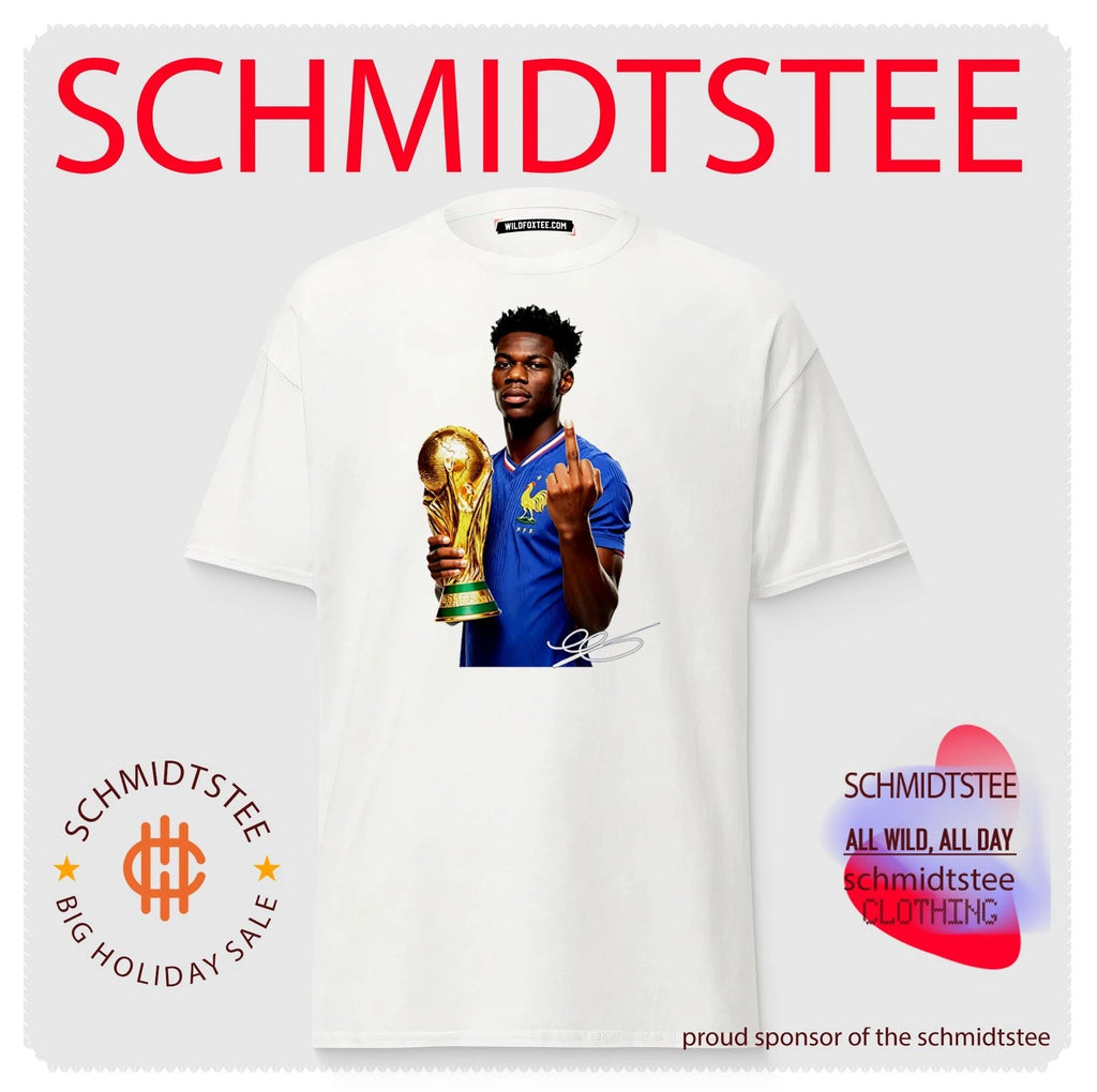 Aurelien Tchouameni France National Team World Cup Trophy shirt