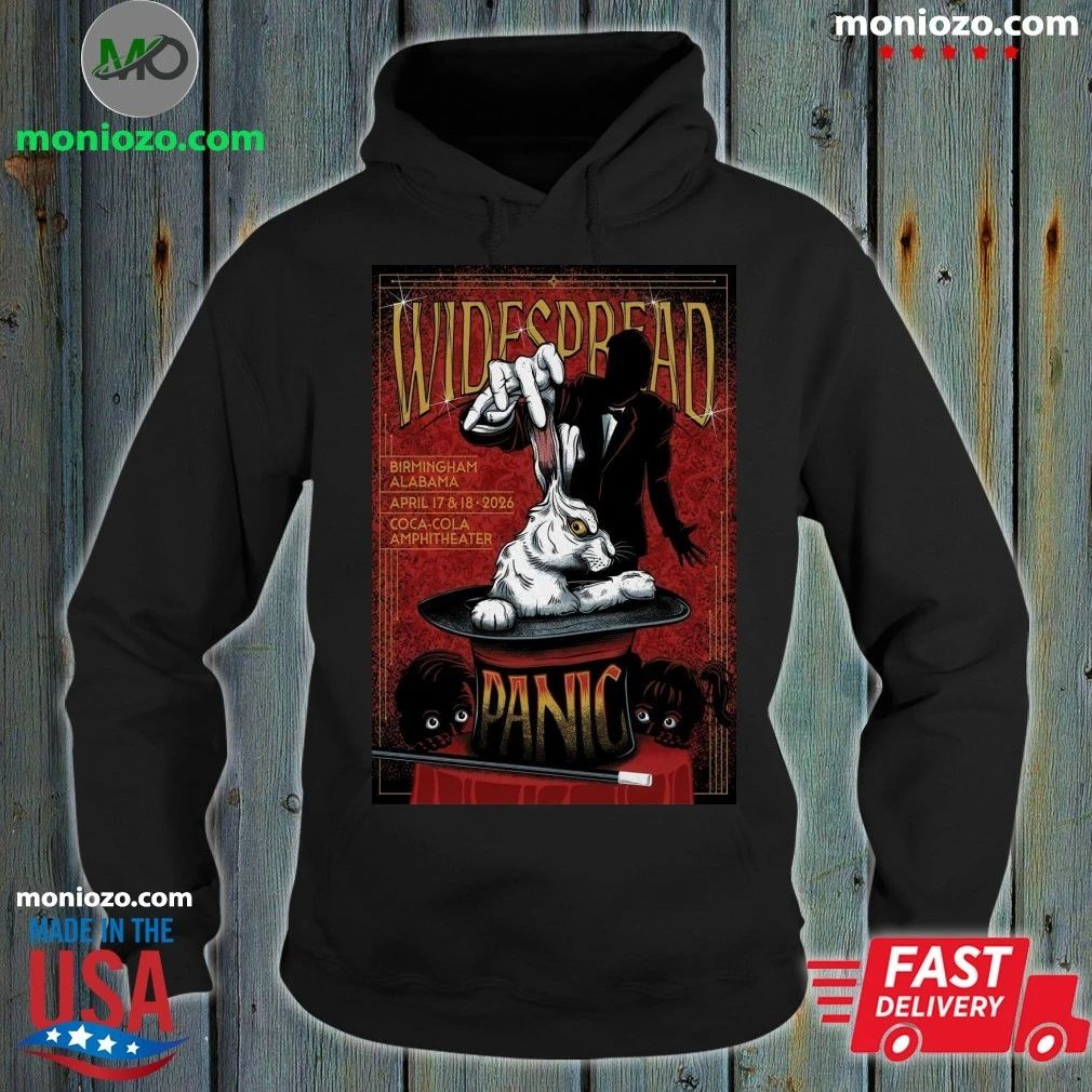 Widespread Panic Birmingham, AL 4 17-18 2026 Poster Shirt